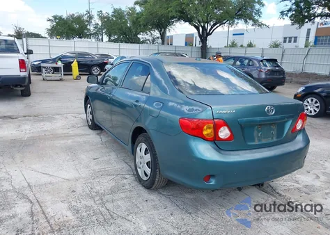 2010 Toyota Corolla Le z USA, uszkodzony, nr VIN 1NXBU4EE8AZ221537